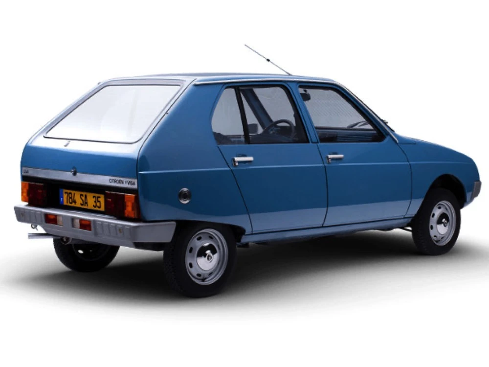 Wycieraczki Citroen Visa 1978–1991 hatchback