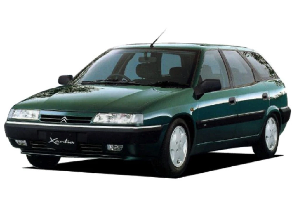 Citroen Xantia Break wiper blades 1999–2001 X2 kombi 12.1999-12.2001 plastic rear wiper