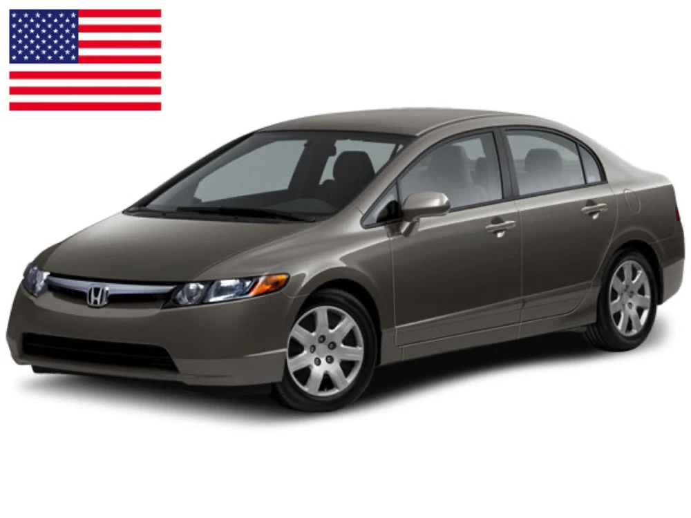 Wycieraczki Honda Civic 8 4D 2006–2012 4D sedan