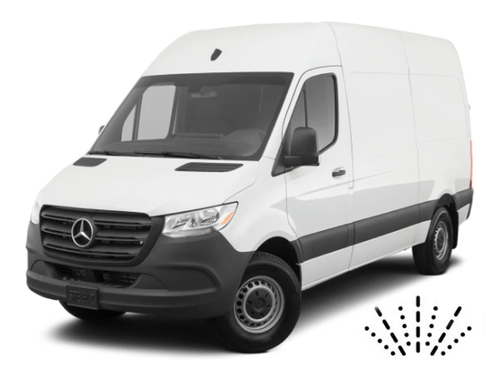Mercedes Sprinter W907 | W910 van | ze zintegrowanym spryskiwaczem 2018–2026