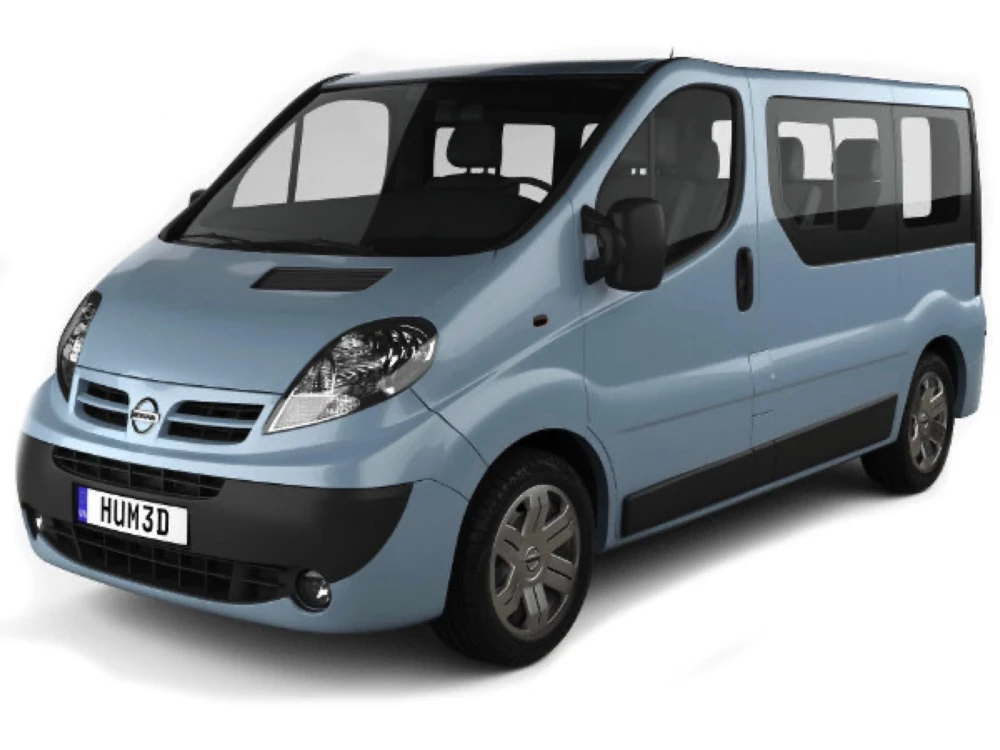 Wycieraczki Nissan Primastar 1 2002–2011 X83 van | podnoszone tylne drzwi