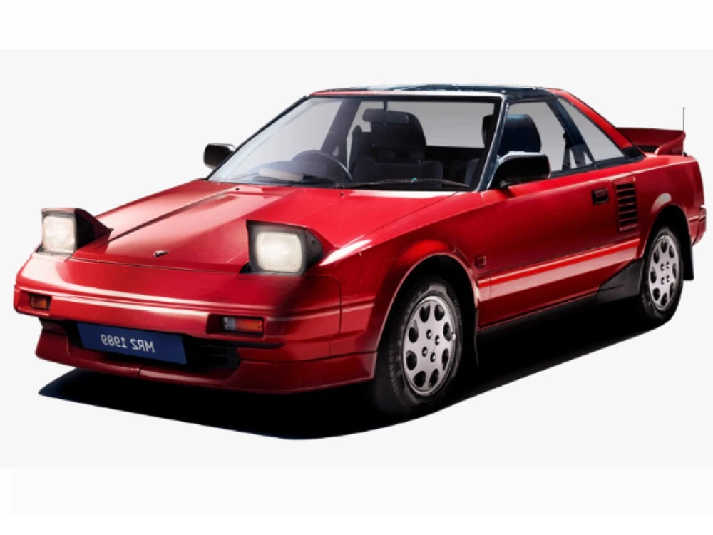 Toyota MR2 1 wiper blades 1984–1989 W1 coupe