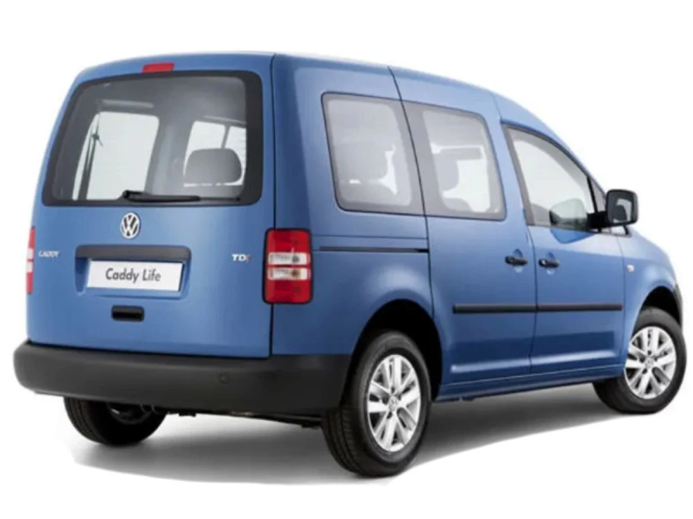 Wycieraczki Volkswagen Caddy 3 2006–2015 van | 11.2006-05.2015 podnoszone tylne drzwi | mocowanie przycisk | plastikowa wycieraczka tylna
