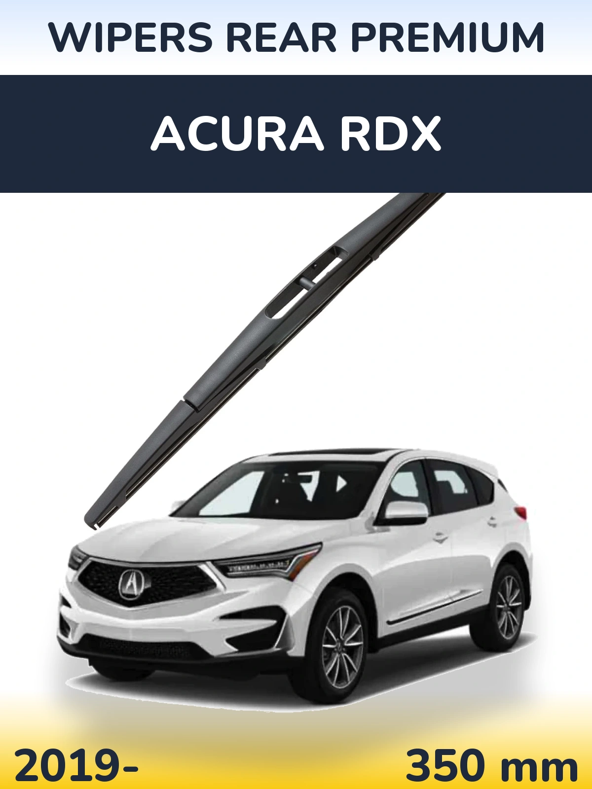 Tylna wycieraczka WIPERS REAR PREMIUM 350 mm do Acura RDX 2019-2026