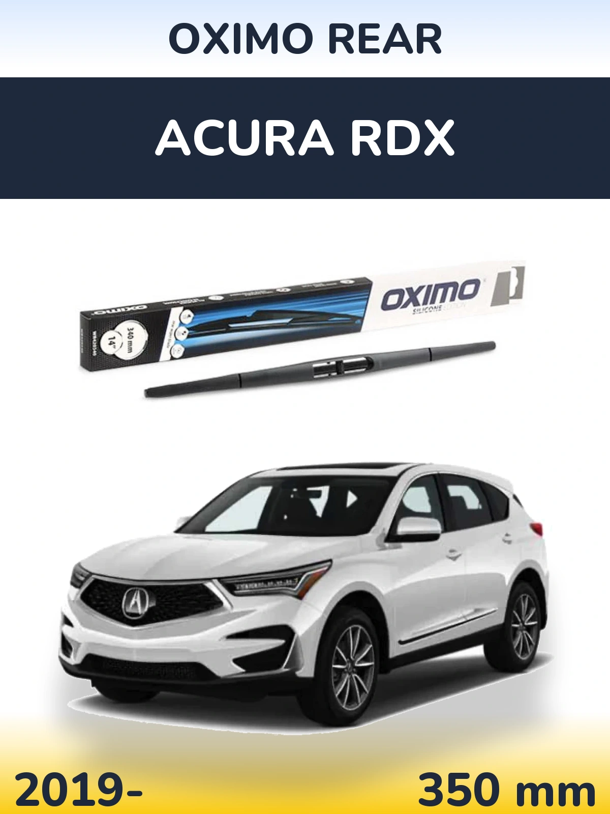 Tylna wycieraczka Oximo Rear 350 mm do Acura RDX 2019-2026