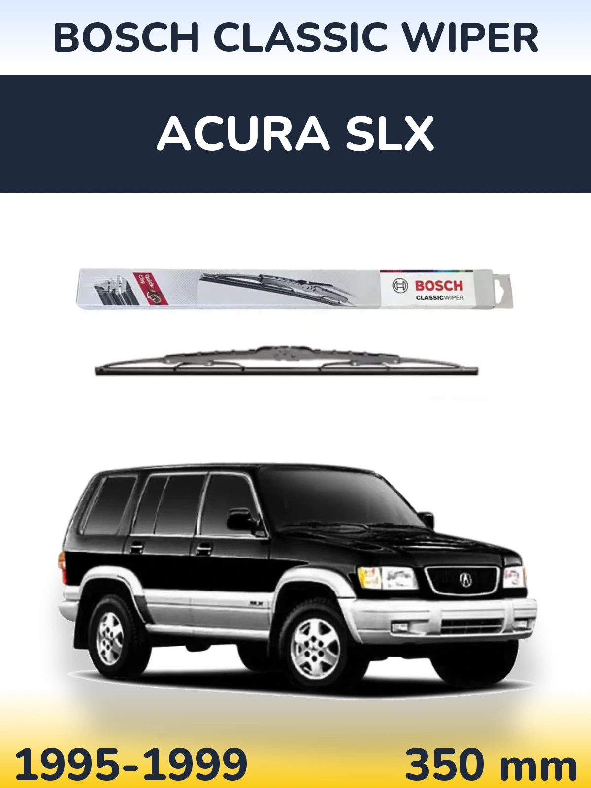 Tylna wycieraczka BOSCH Classic Wiper 340 mm do Acura SLX 1995-1999