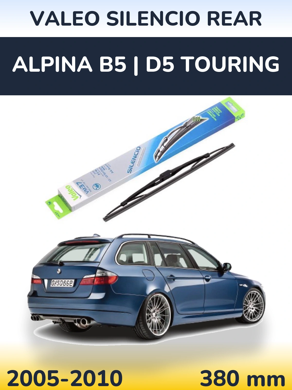 Tylna wycieraczka Valeo Silencio Rear 340 mm do Alpina B5 | D5 Touring 2005-2010