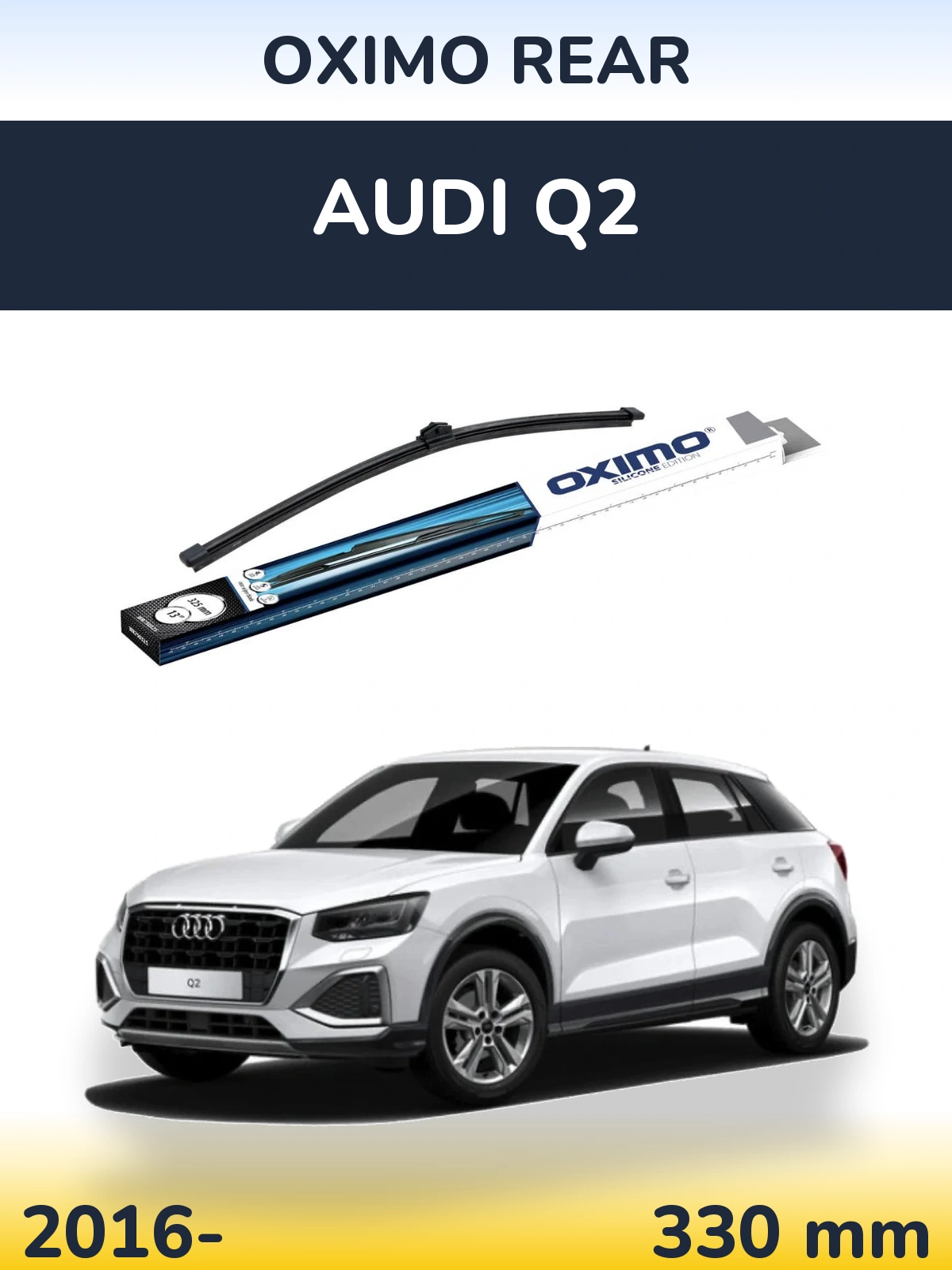 Tylna wycieraczka Oximo Rear 325 mm do Audi Q2 2016-2026