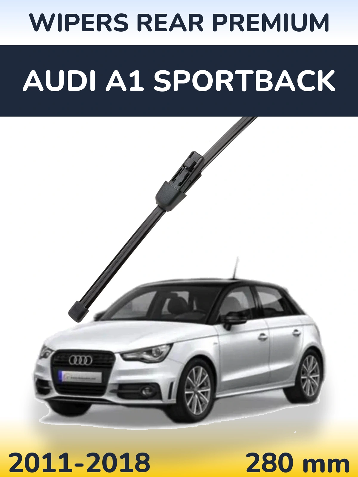 Задний дворник WIPERS REAR PREMIUM 280 мм для Audi A1 Sportback 2011-2018