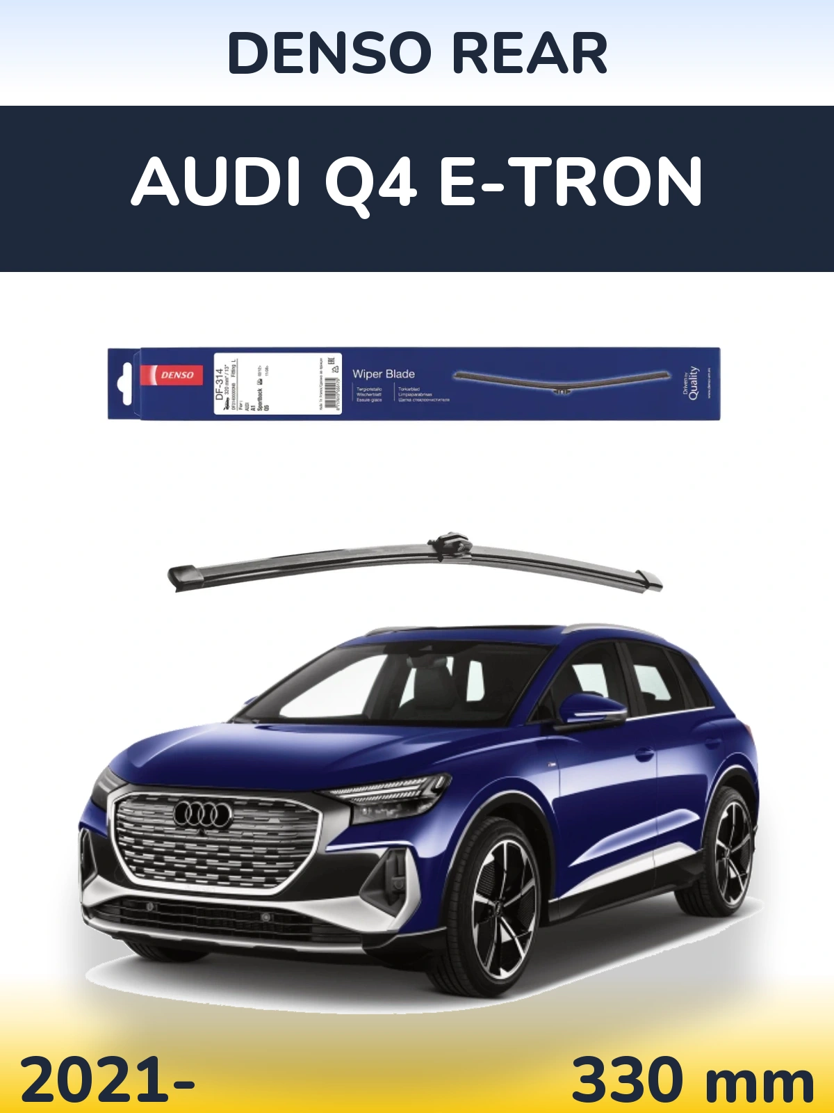 Tylna wycieraczka Denso Rear 320 mm do Audi Q4 e-tron 2021-2026