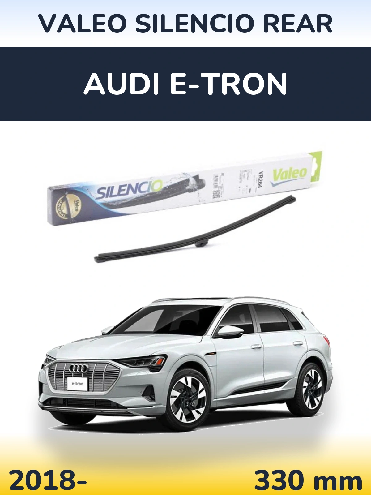 Tylna wycieraczka Valeo Silencio Rear 320 mm do Audi e-tron 2018-2026