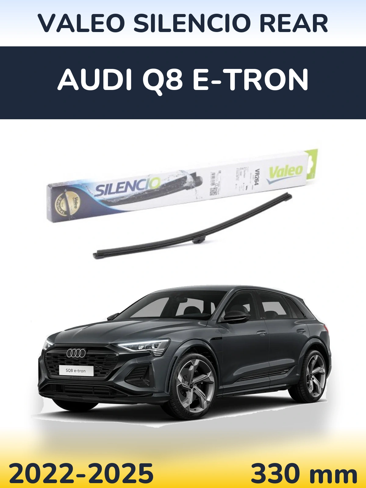 Tylna wycieraczka Valeo Silencio Rear 320 mm do Audi Q8 e-tron 2022-2025
