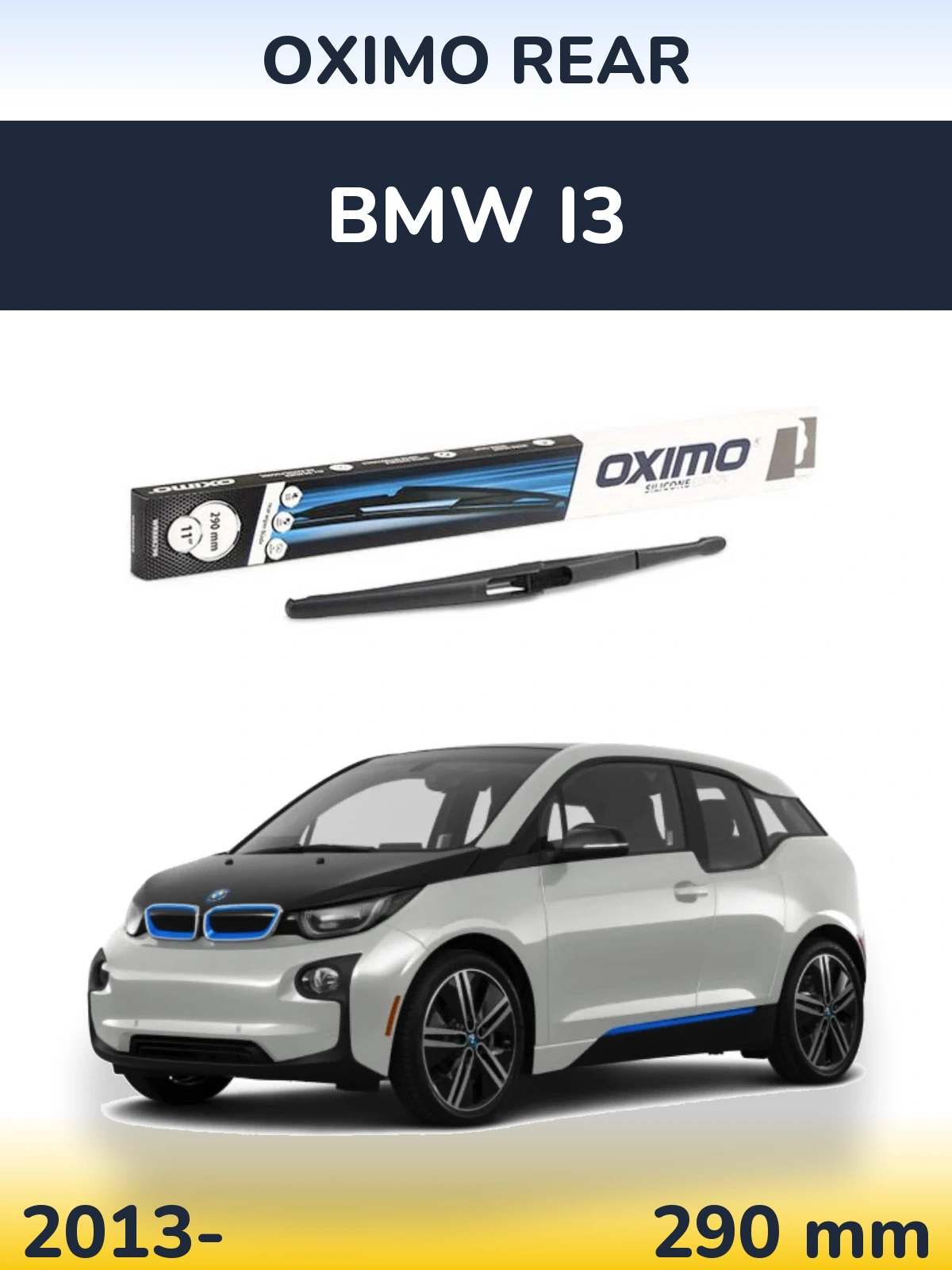 Tylna wycieraczka Oximo Rear 290 mm do BMW i3 2013-2026
