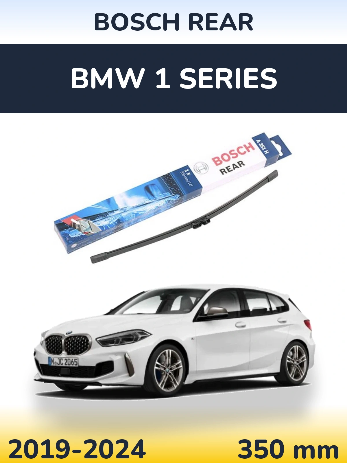 Tylna wycieraczka BOSCH Rear 350 mm do BMW Seria 1 2019-2024