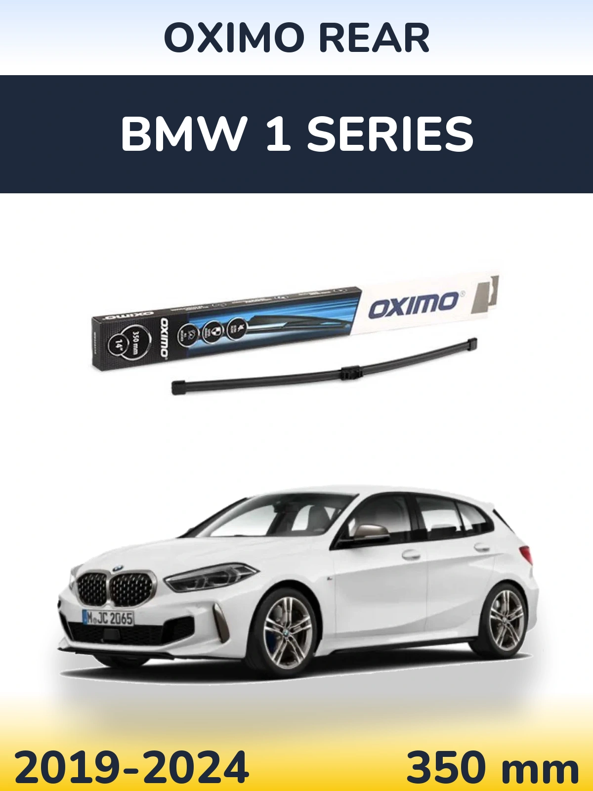 Задний дворник Oximo Rear 350 мм для BMW 1 Series 2019-2024