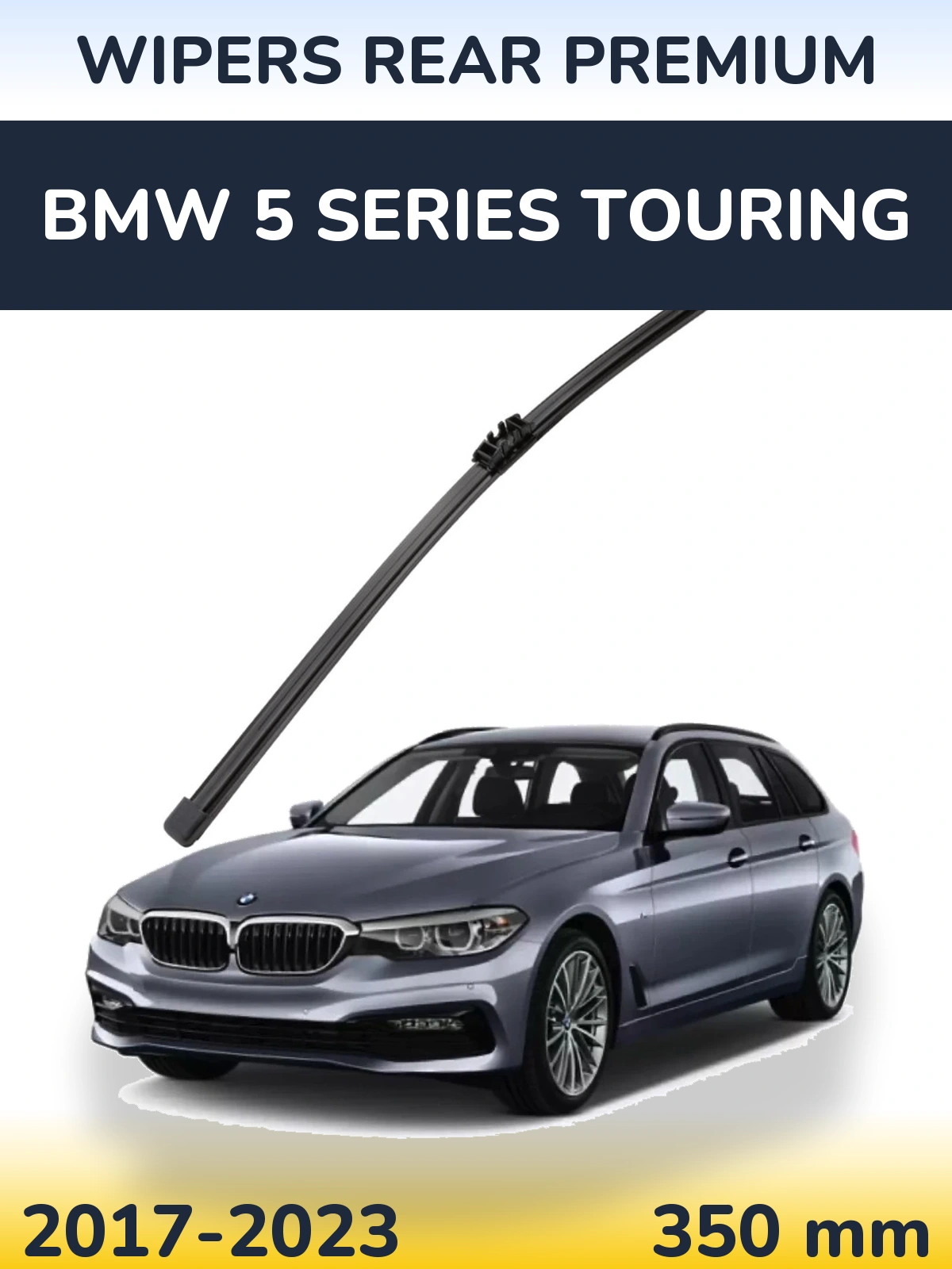 Tylna wycieraczka WIPERS REAR PREMIUM 350 mm do BMW Seria 5 Touring 2017-2023