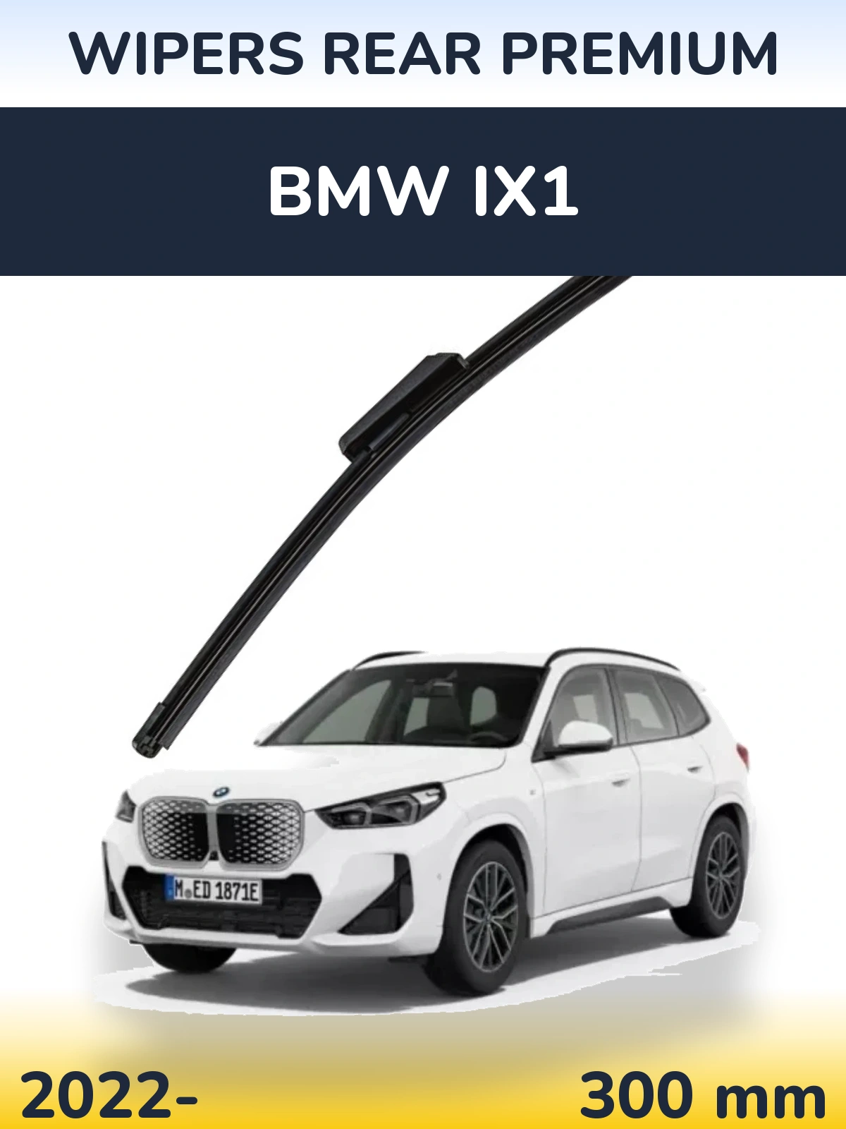 Tylna wycieraczka WIPERS REAR PREMIUM 300 mm do BMW iX1 2022-2026