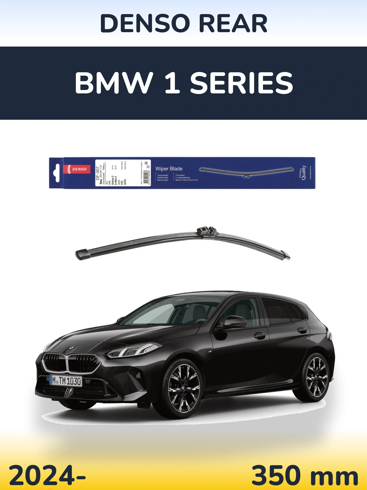 Tylna wycieraczka Denso Rear 350 mm do BMW Seria 1 2024-2026
