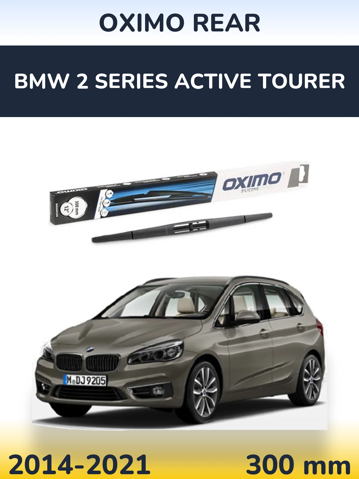 Tylna wycieraczka Oximo Rear 300 mm do BMW Seria 2 Active Tourer 2014-2021