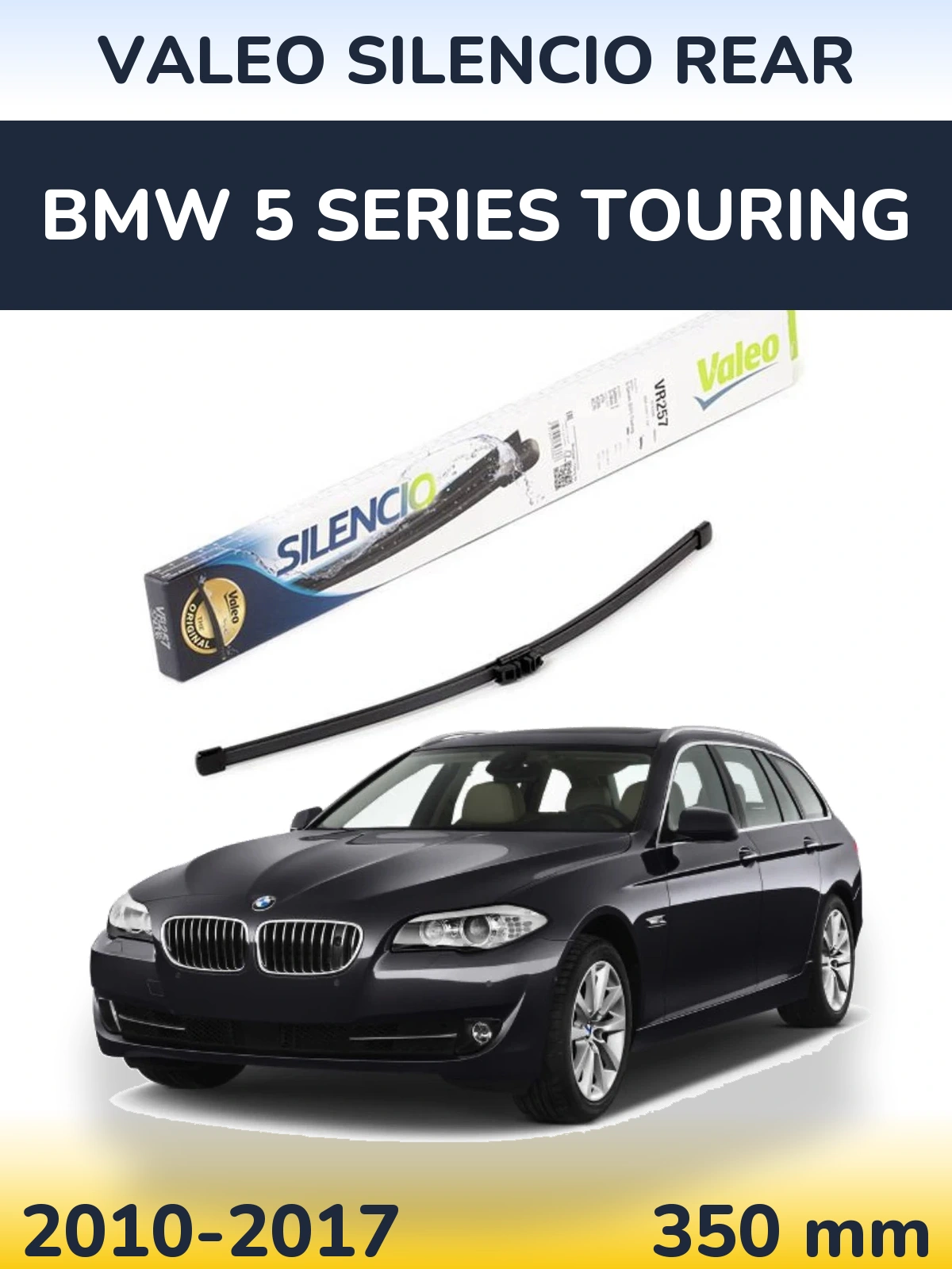 Tylna wycieraczka Valeo Silencio Rear 350 mm do BMW Seria 5 Touring 2010-2017