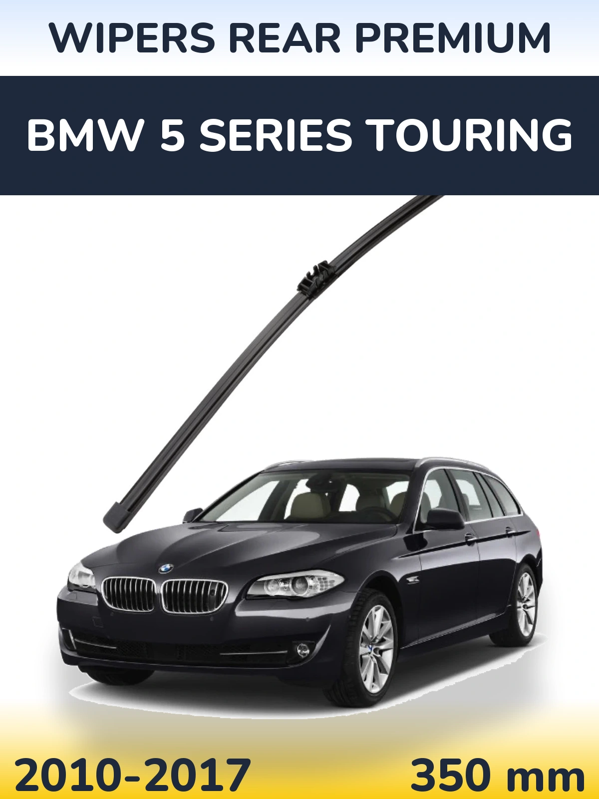 Tylna wycieraczka WIPERS REAR PREMIUM 350 mm do BMW Seria 5 Touring 2010-2017