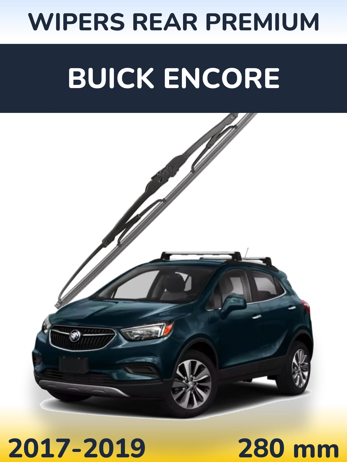 Задний дворник WIPERS REAR PREMIUM 280 мм для Buick Encore 2017-2019