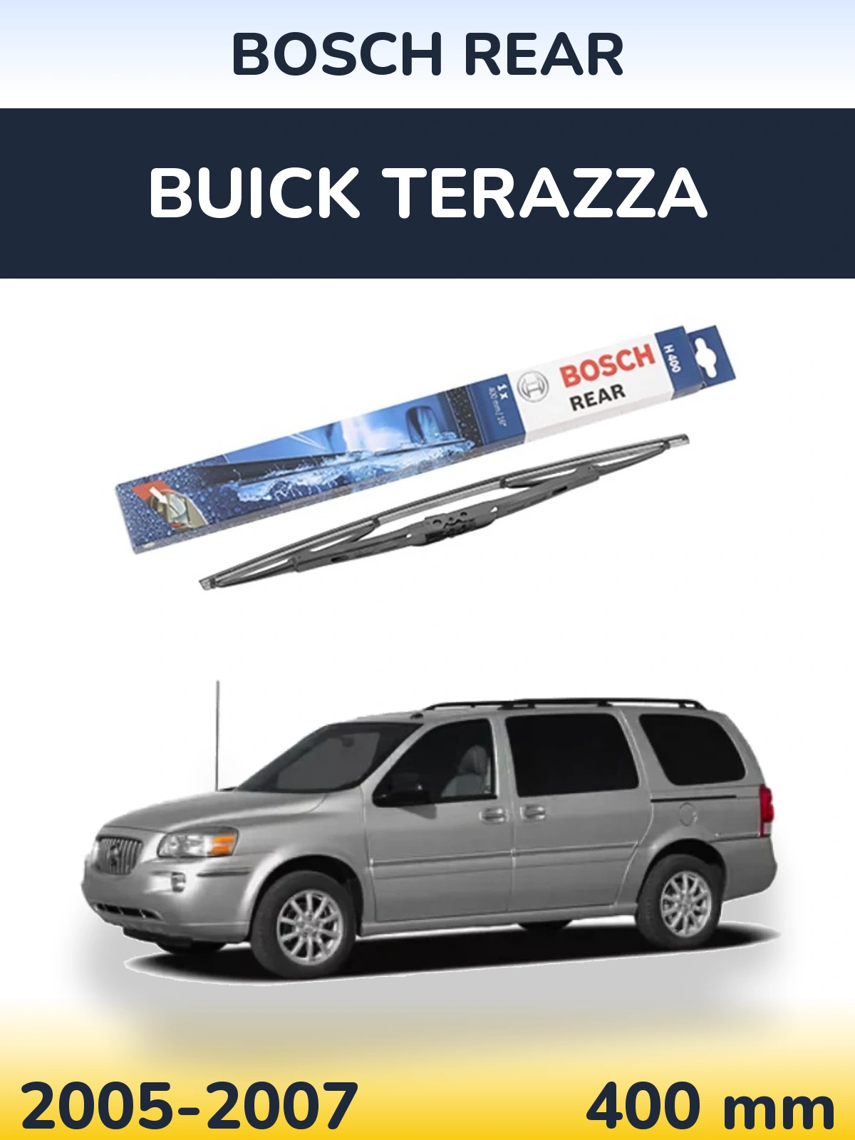 Tylna wycieraczka BOSCH Rear 400 mm do Buick Terazza 2005-2007