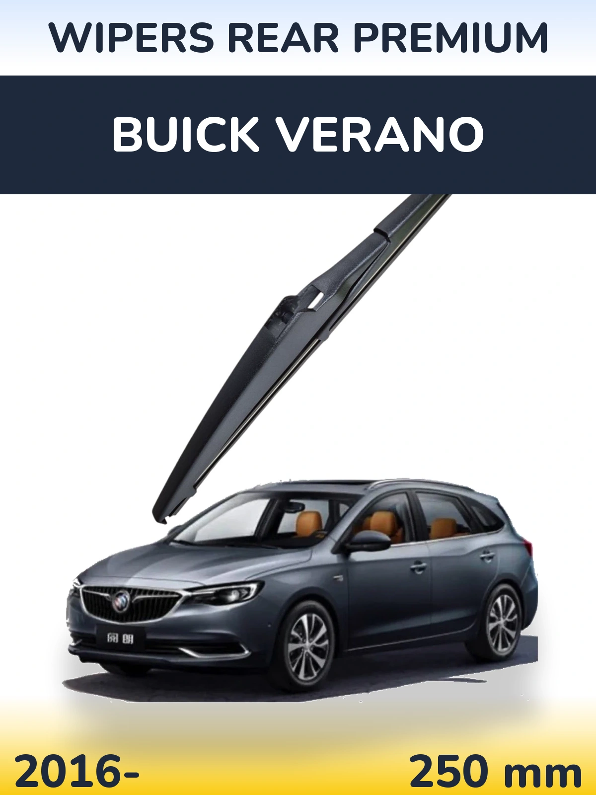 Tylna wycieraczka WIPERS REAR PREMIUM 250 mm do Buick Verano 2016-2026