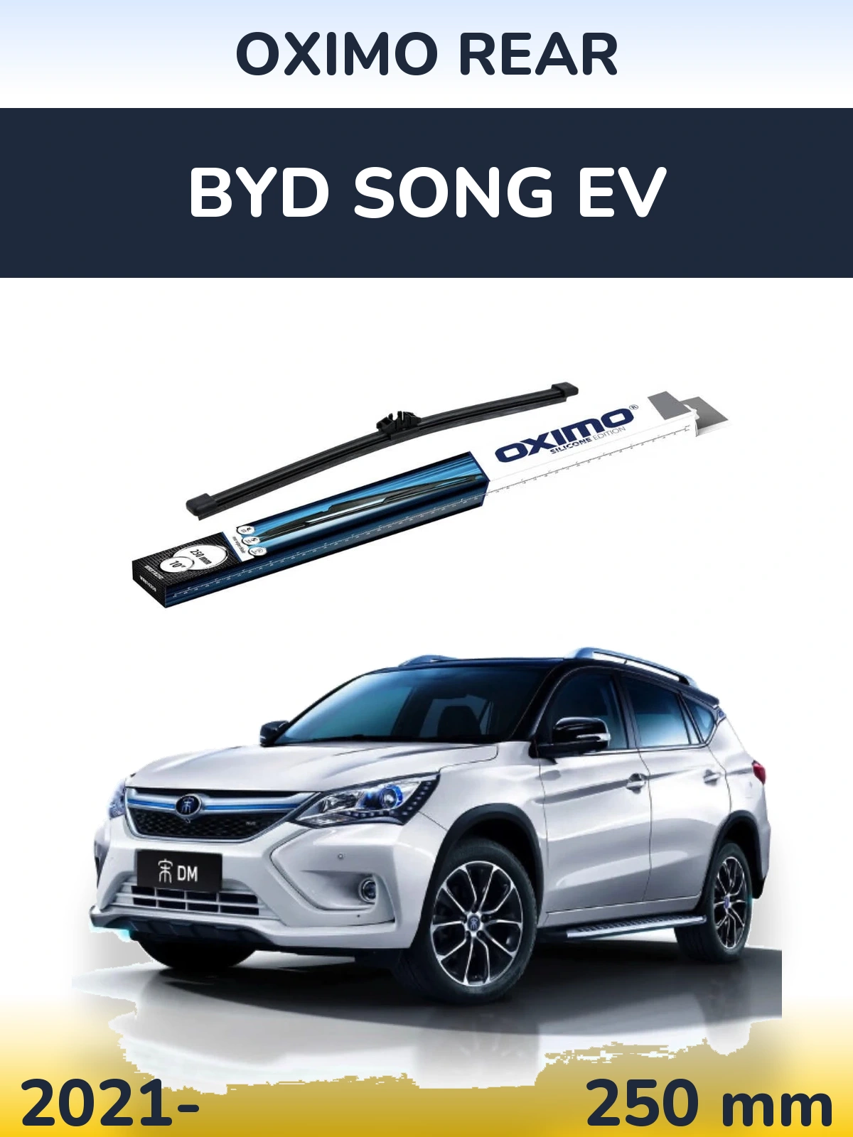 Tylna wycieraczka Oximo Rear 250 mm do BYD Song EV 2021-2026