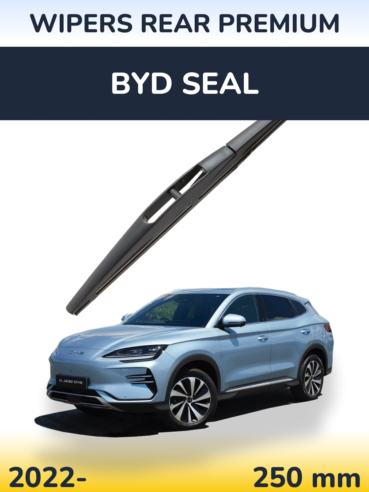 Rear wiper blade WIPERS REAR PREMIUM 250 mm for BYD Seal 2022-2026