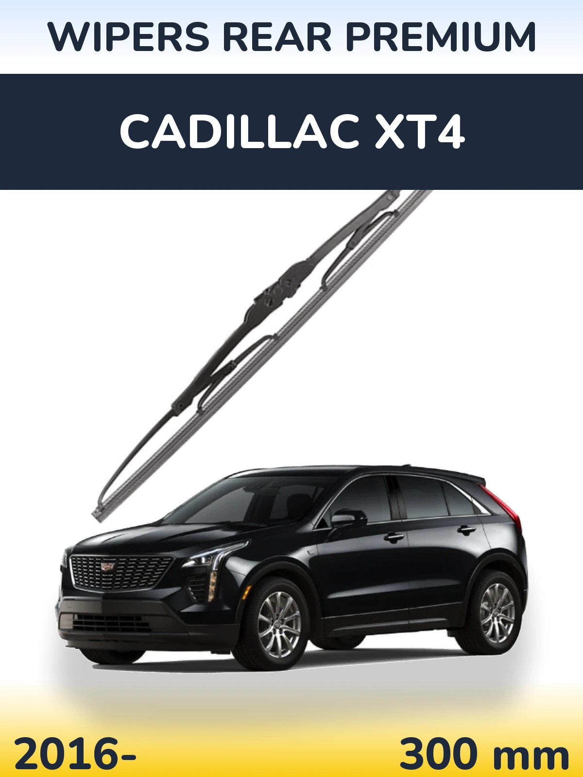 Tylna wycieraczka WIPERS REAR PREMIUM 300 mm do Cadillac XT4 2016-2026