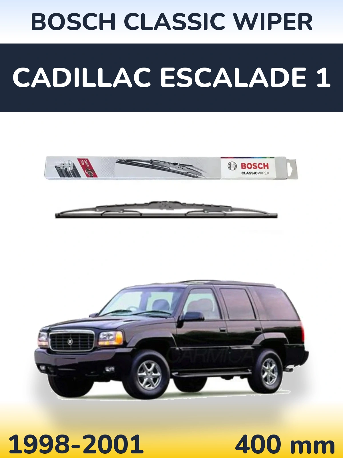 Tylna wycieraczka BOSCH Classic Wiper 400 mm do Cadillac Escalade 1 1998-2001