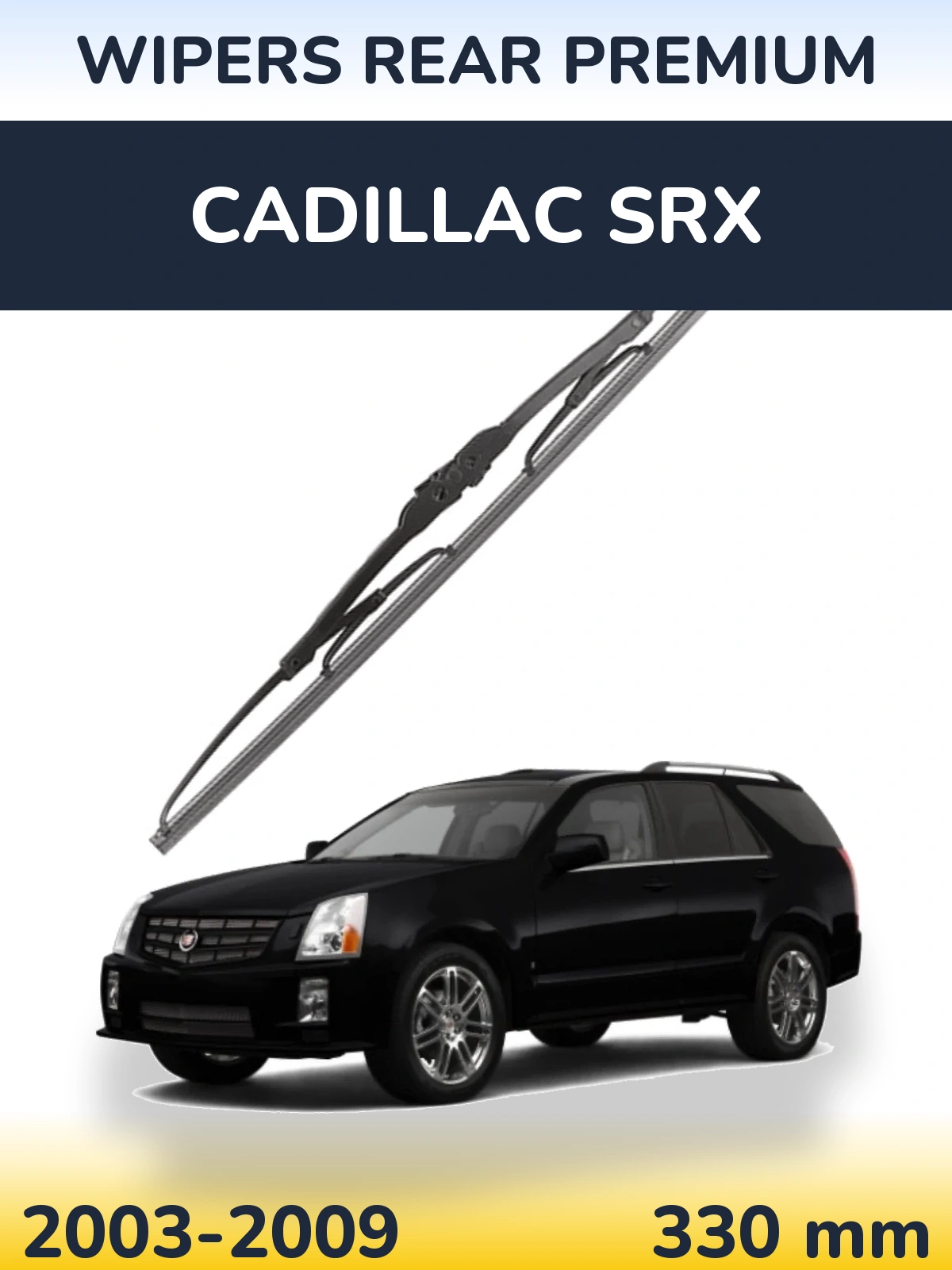 Задний дворник WIPERS REAR PREMIUM 330 мм для Cadillac SRX 2003-2009