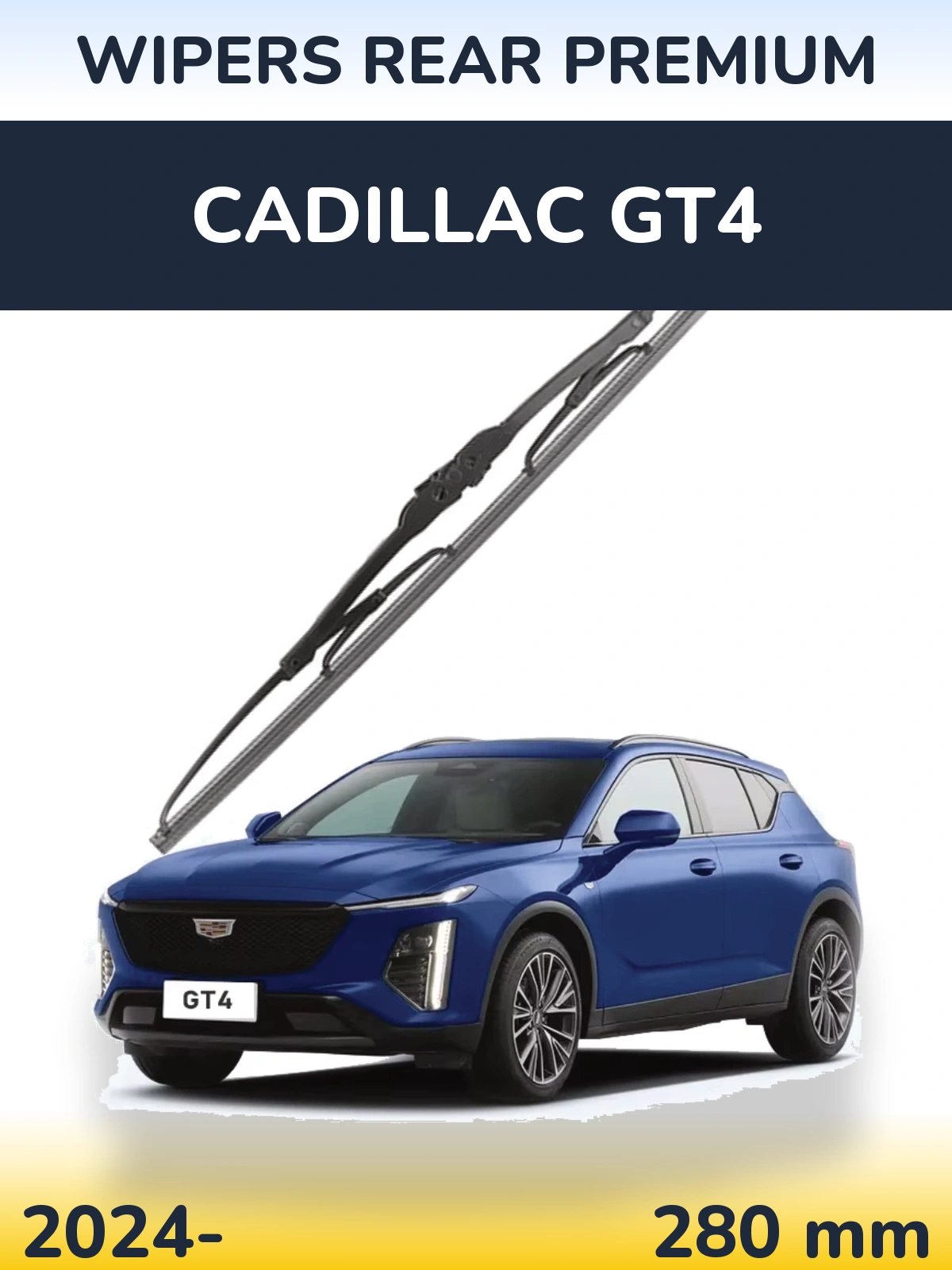 Tylna wycieraczka WIPERS REAR PREMIUM 280 mm do Cadillac GT4 2024-2026