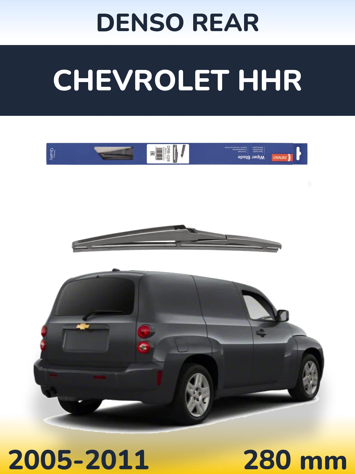 Задний дворник Denso Rear 280 мм для Chevrolet HHR 2005-2011