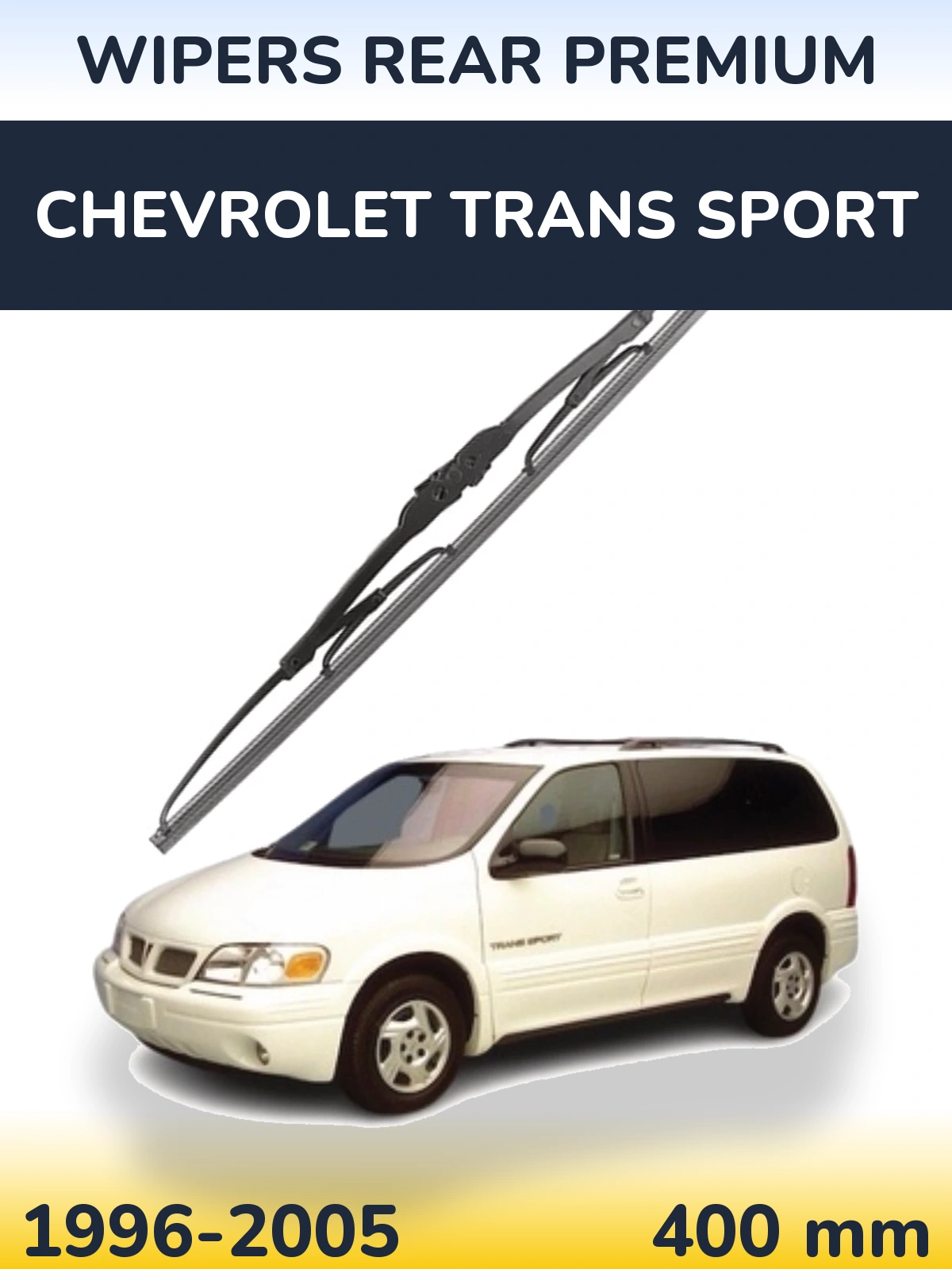 Задня щітка WIPERS REAR PREMIUM 400 мм для Chevrolet Trans Sport 1996-2005