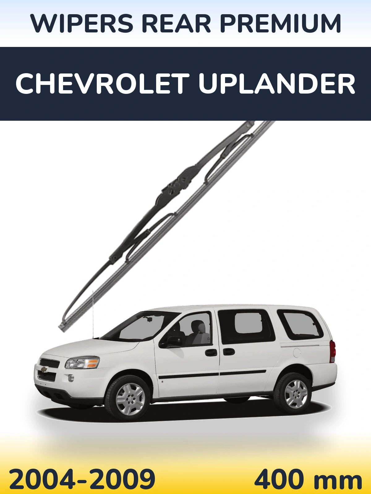 Задний дворник WIPERS REAR PREMIUM 400 мм для Chevrolet Uplander 2004-2009
