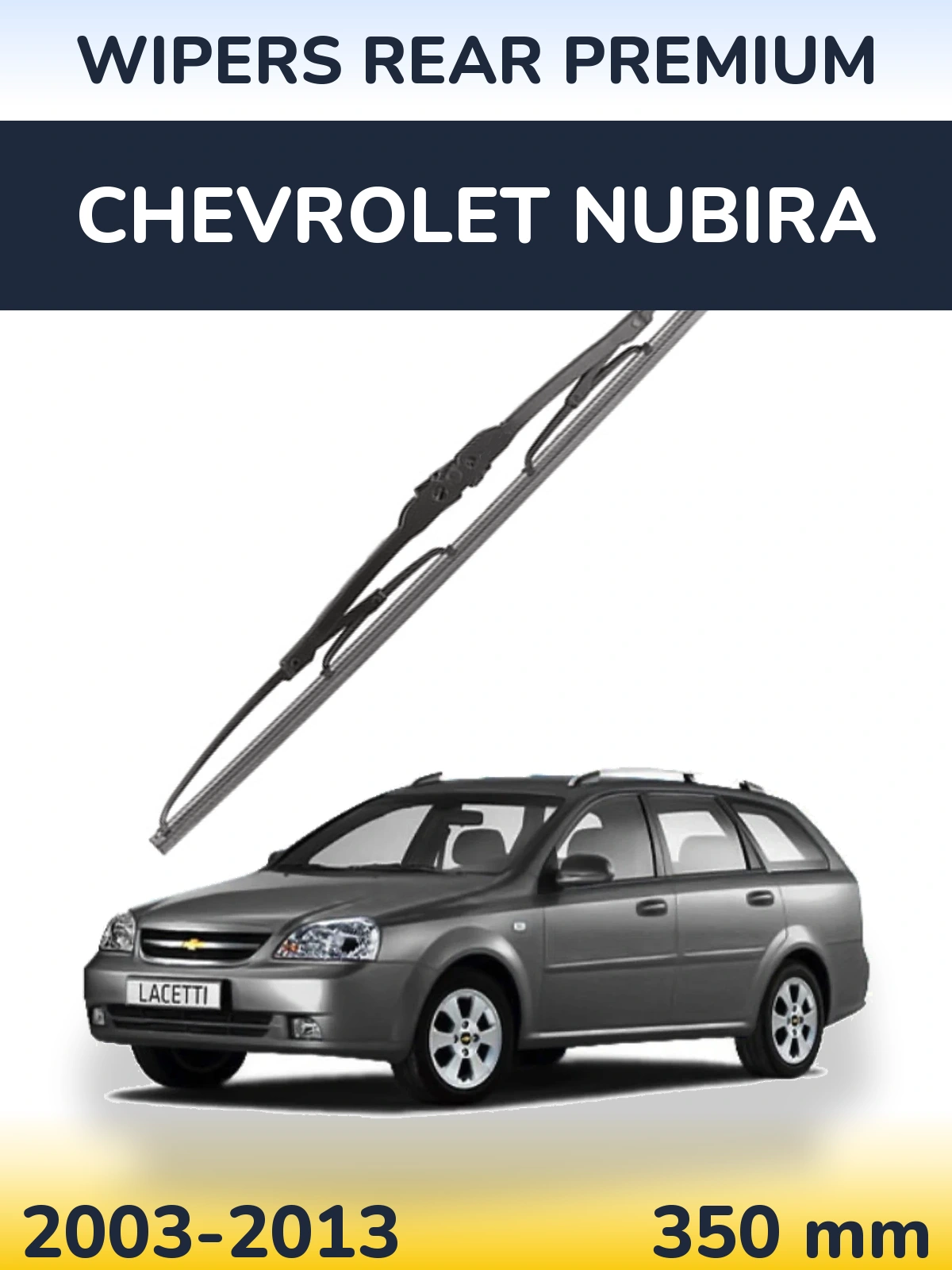 Tylna wycieraczka WIPERS REAR PREMIUM 350 mm do Chevrolet Nubira 2003-2013