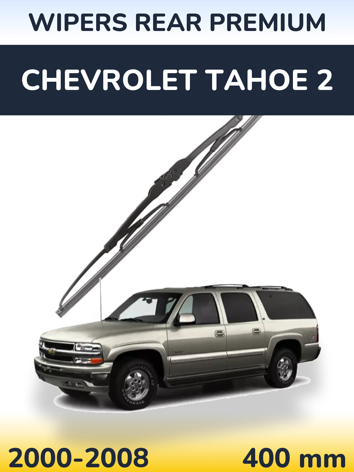 Tylna wycieraczka WIPERS REAR PREMIUM 400 mm do Chevrolet Tahoe 2 2000-2008