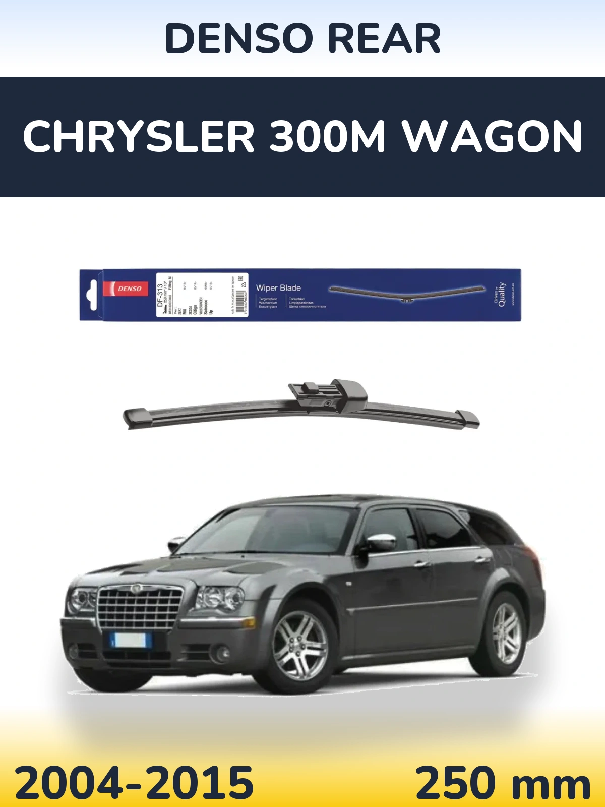 Tylna wycieraczka Denso Rear 250 mm do Chrysler 300M Wagon 2004-2015