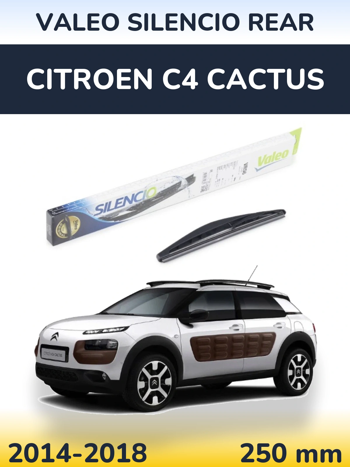 Tylna wycieraczka Valeo Silencio Rear 240 mm do Citroen C4 Cactus 2014-2018
