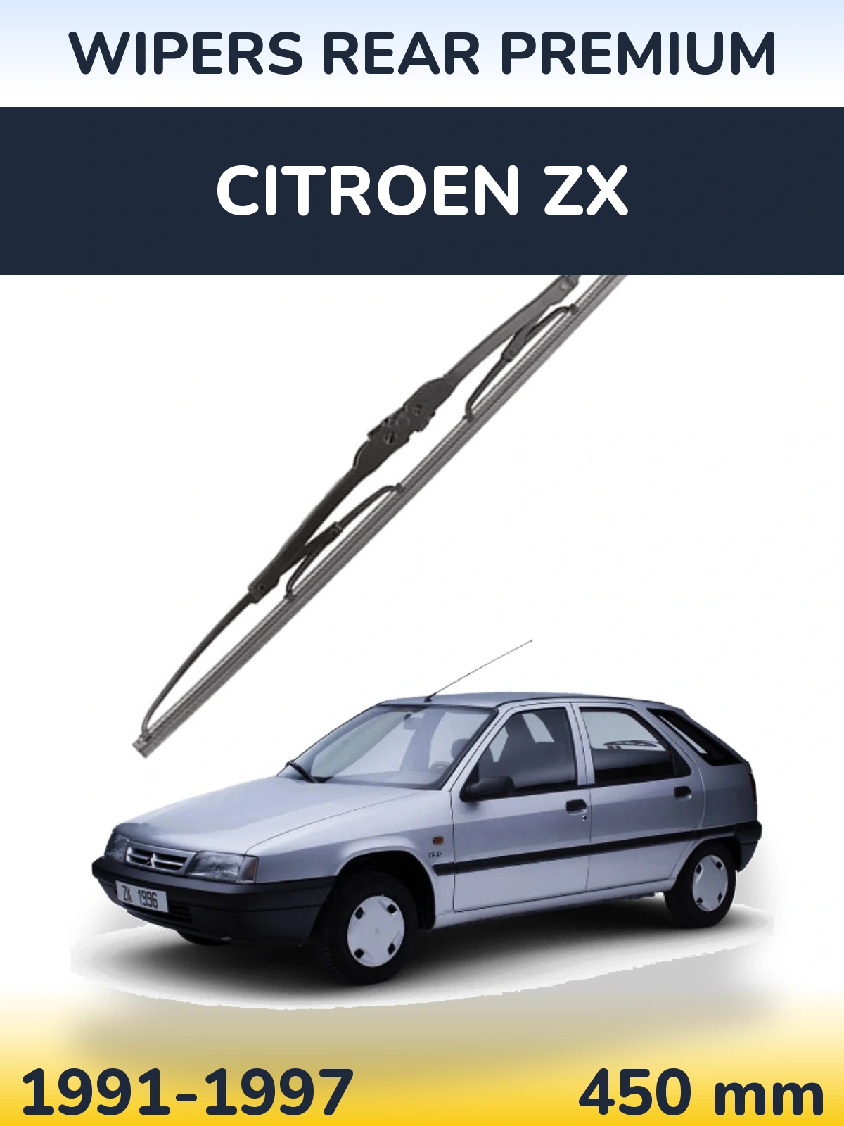 Задний дворник WIPERS REAR PREMIUM 450 мм для Citroen ZX 1991-1997
