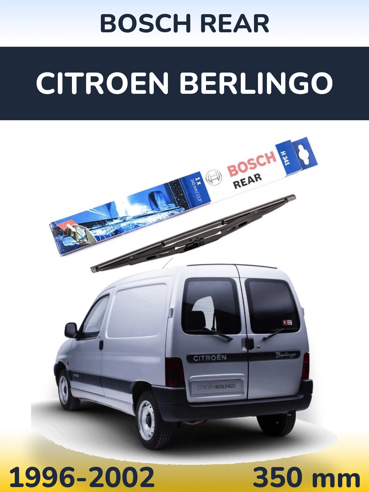 Tylna wycieraczka BOSCH Rear 340 mm do Citroen Berlingo 1996-2002