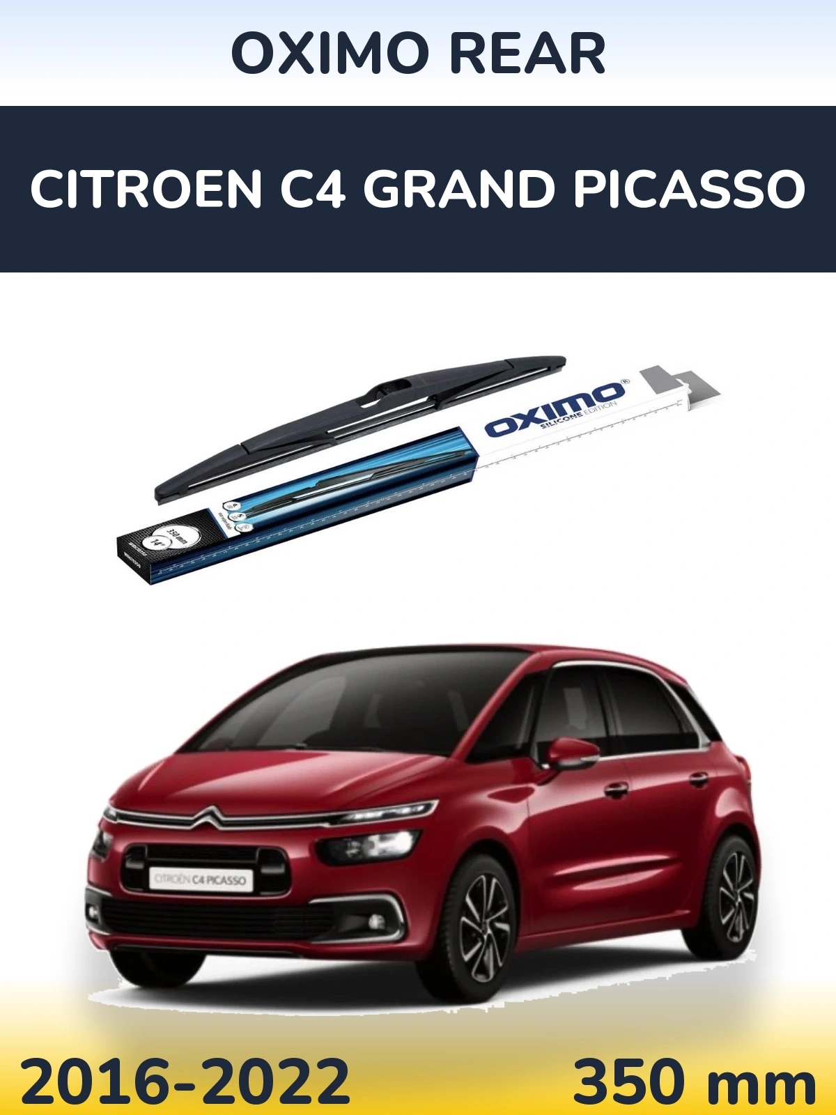 Tylna wycieraczka Oximo Rear 350 mm do Citroen C4 Grand Picasso 2016-2022