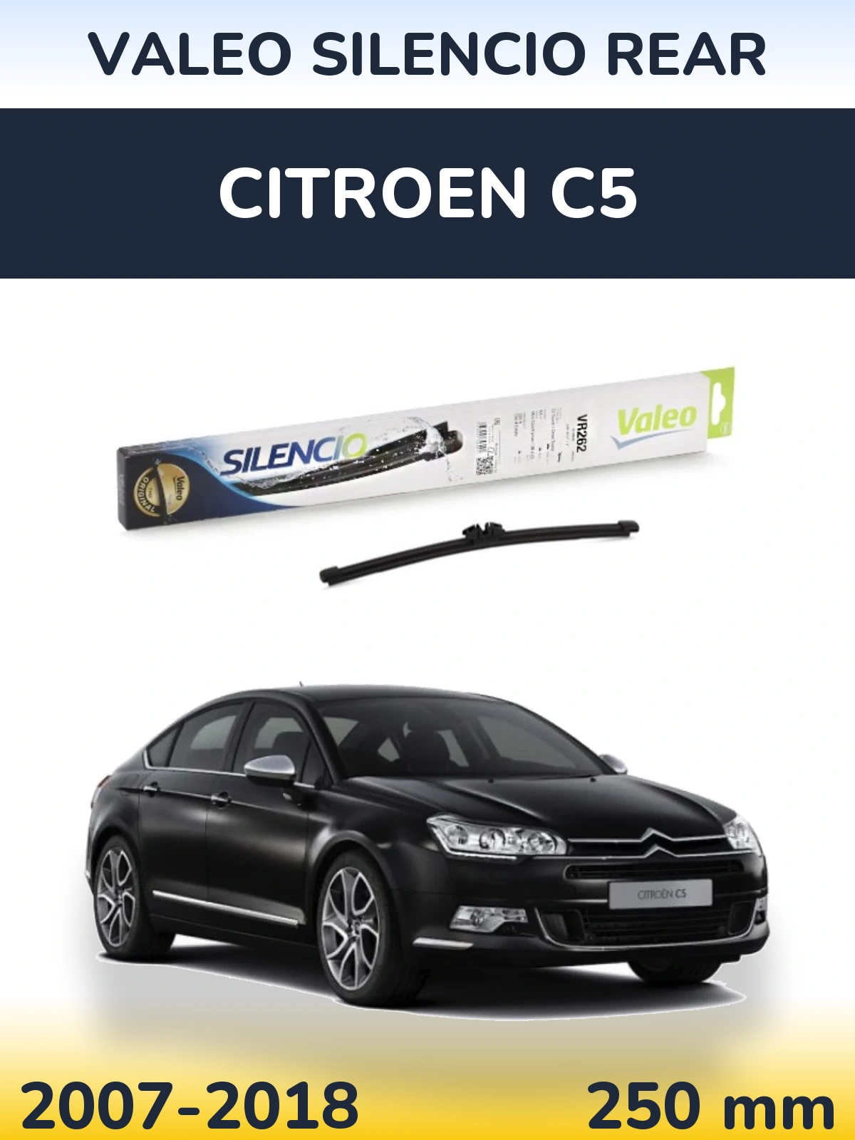 Tylna wycieraczka Valeo Silencio Rear 240 mm do Citroen C5 2007-2018