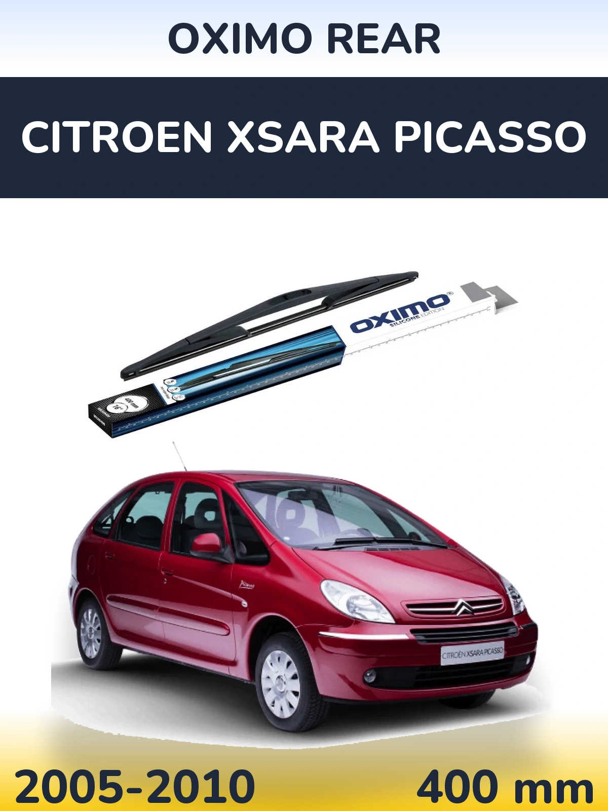Tylna wycieraczka Oximo Rear 400 mm do Citroen Xsara Picasso 2005-2010
