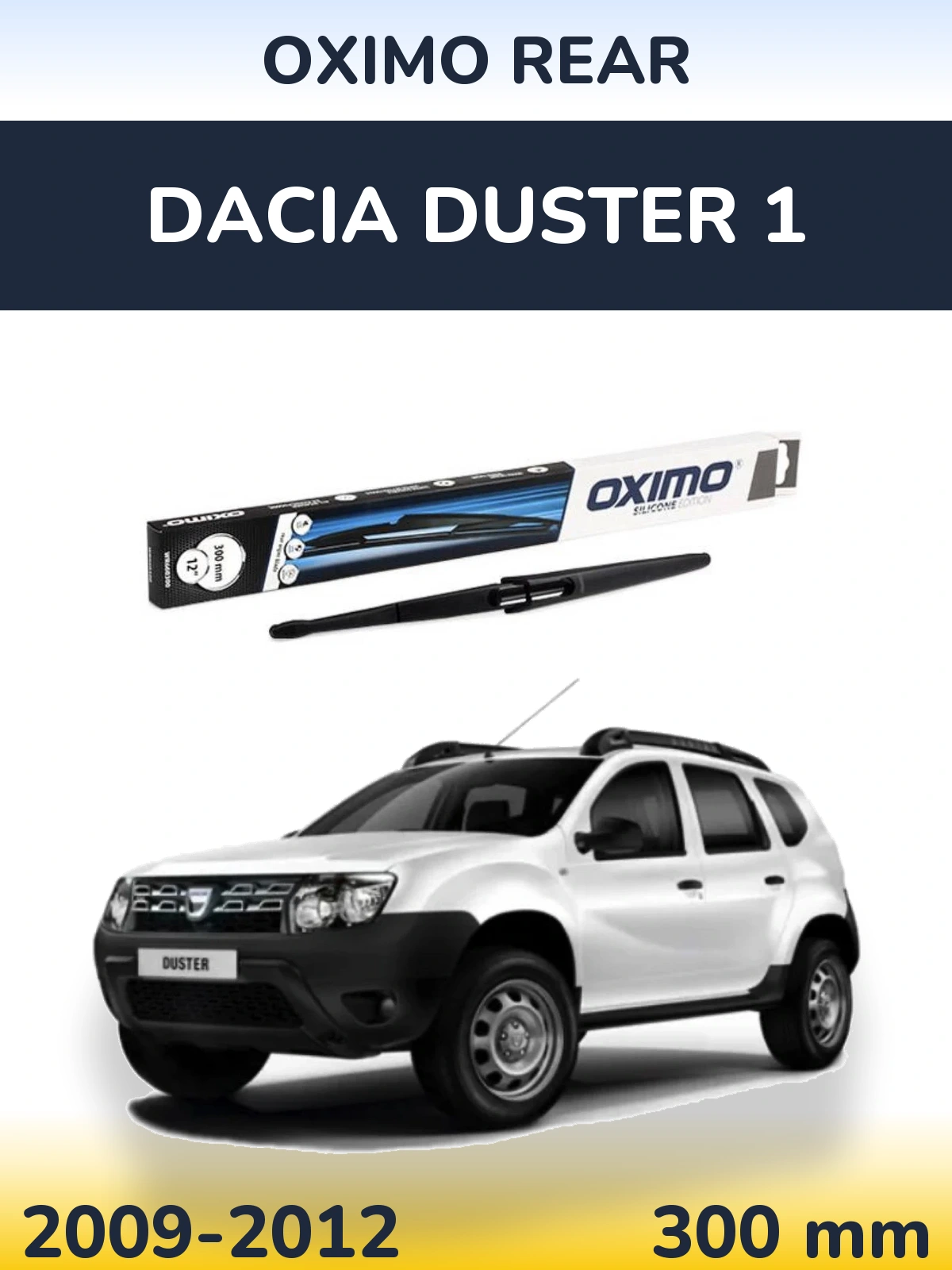 Tylna wycieraczka Oximo Rear 300 mm do Dacia Duster 1 2009-2012