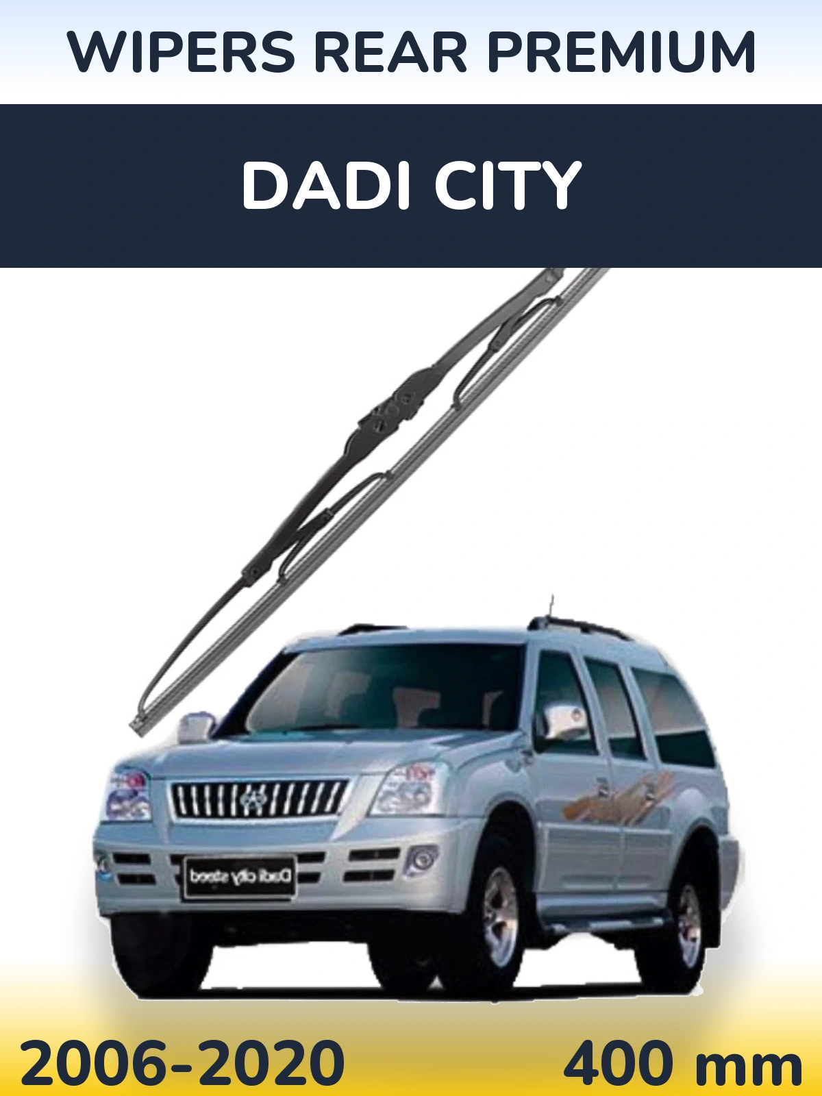 Tylna wycieraczka WIPERS REAR PREMIUM 400 mm do Dadi City 2006-2020