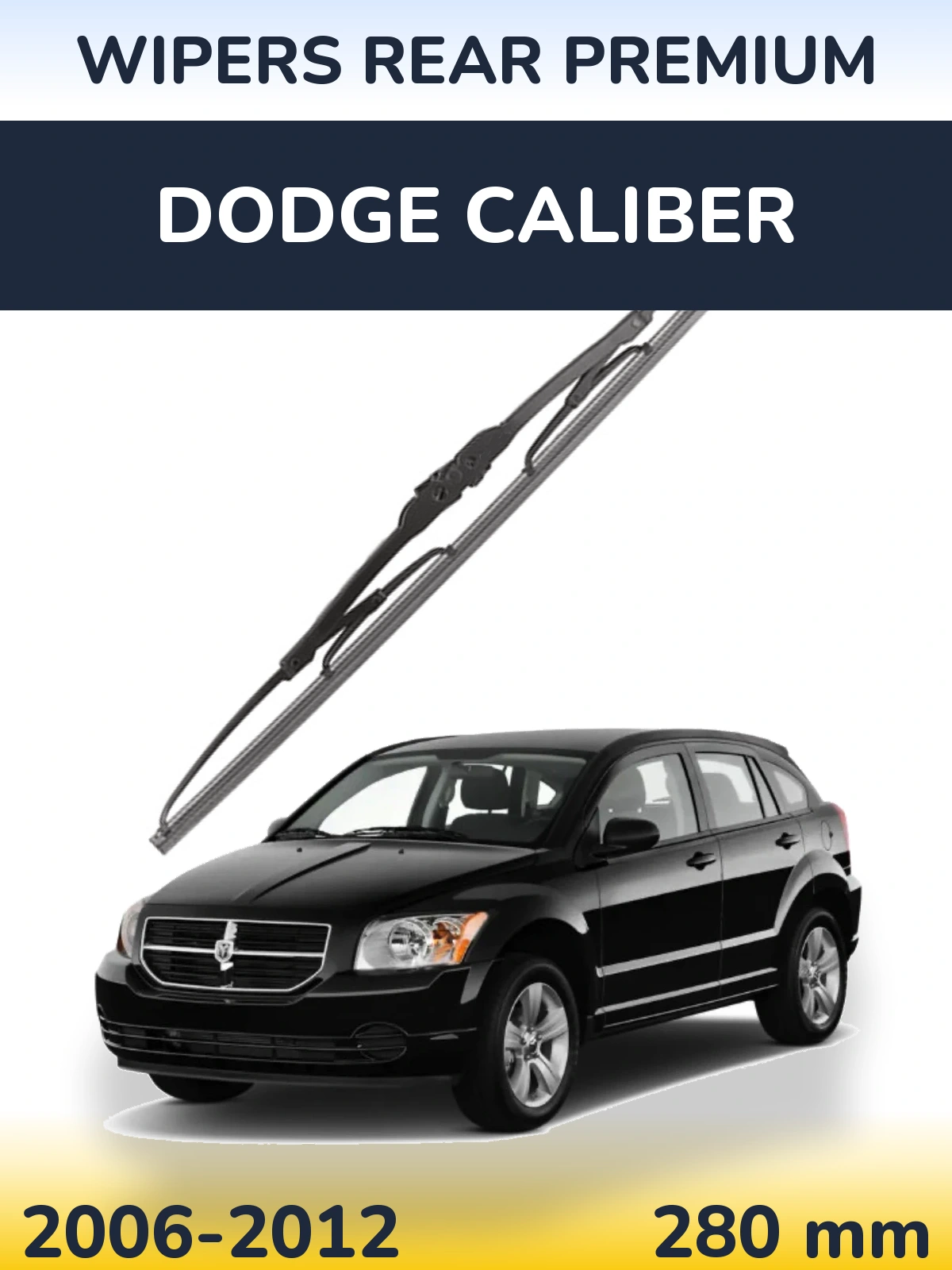 Tylna wycieraczka WIPERS REAR PREMIUM 280 mm do Dodge Caliber 2006-2012