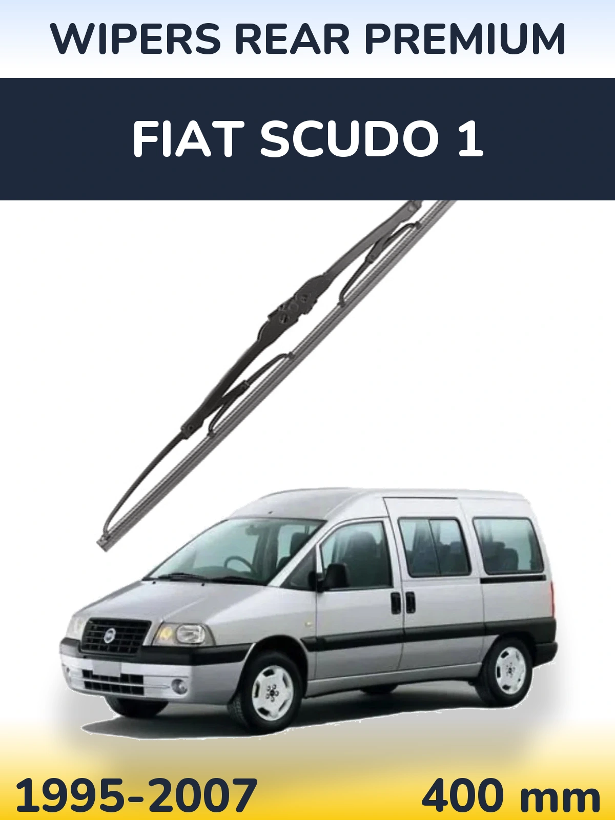 Задня щітка WIPERS REAR PREMIUM 400 мм для Fiat Scudo 1 1995-2007